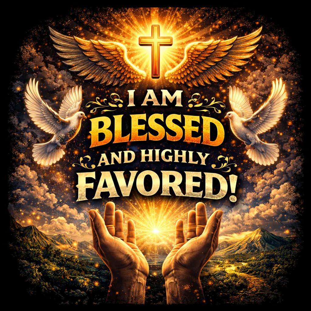 Im Blessed and Highly Favored! T-Shirt