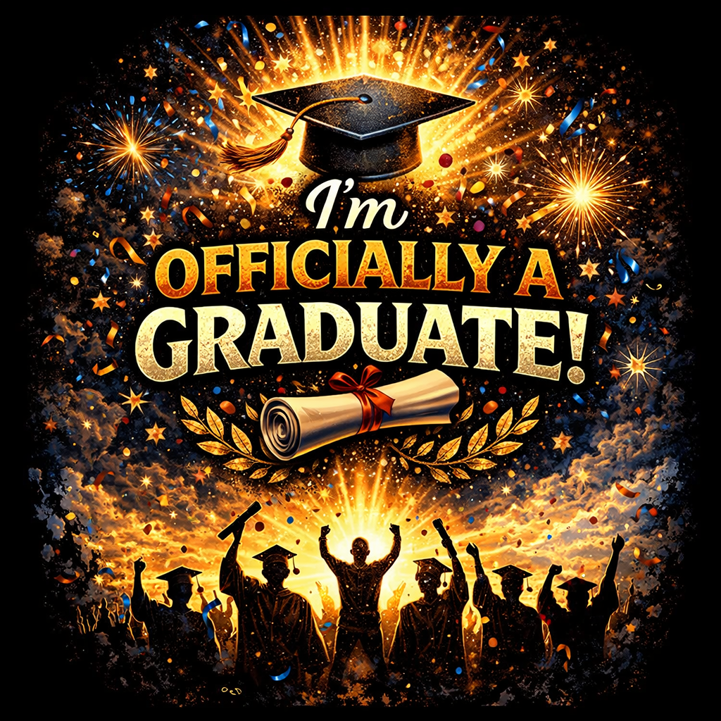 I Am Officially A Graduate! T-Shirt