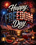 Happy Freedom Day T-Shirt
