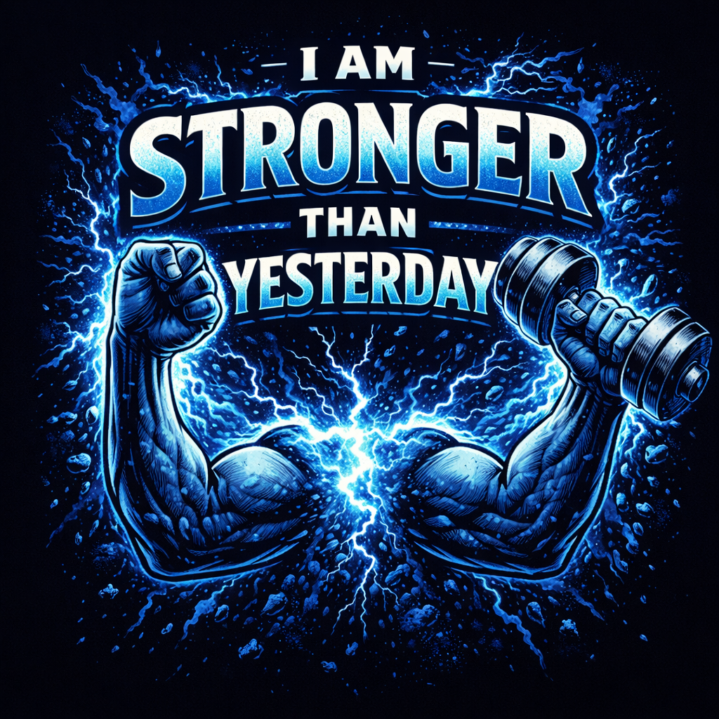 I Am Stronger than Yesterday Shirt