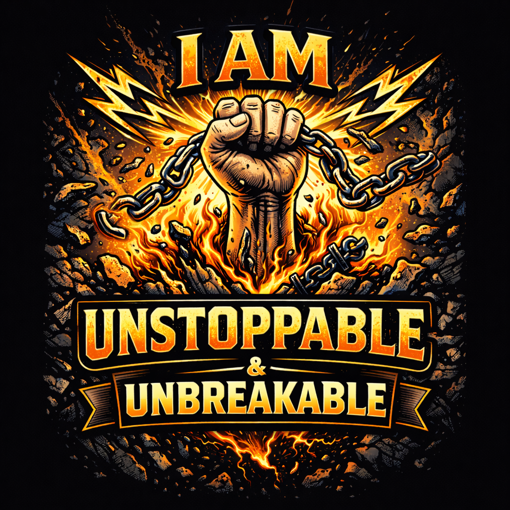 I am Unstoppable & Unbreakable Shirt